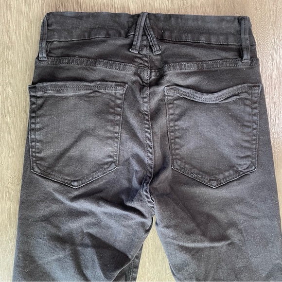 Good American Black Denim Good Legs Jeans Skinny 00 24 - Picture 4 of 13